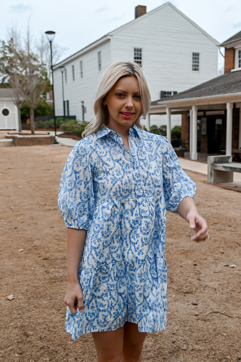 Bleu Sauvage Dress